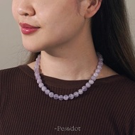 Bonbon Necklace ( Lavender Amethyst ) - โชคดี ความสุข ความรัก