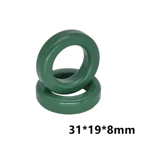 1pcs Mn-Zn High Conductivity Green Ferrite Core Ring 31*19*8mm anti-interference Filter Inductor 31x