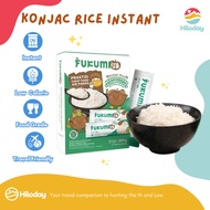 HILODAY Fukumi Travel Konjac Rice Konnyaku Shirataki Rice/ 1 sachet