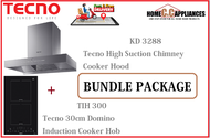 TECNO HOOD AND HOB FOR BUNDLE PACKAGE ( KD 3288 &amp; TIH 300 ) / FREE EXPRESS DELIVERY