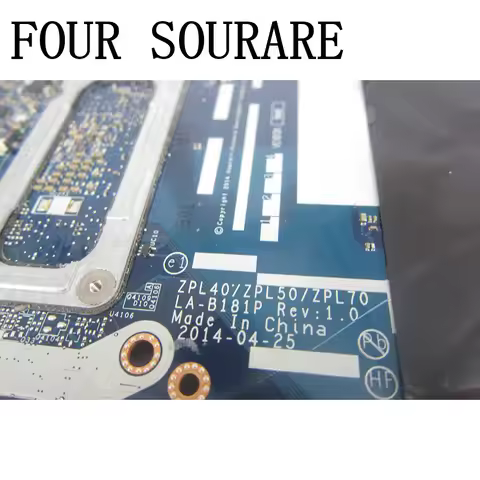 For HP Probook 450 G2 470 G2 Laptop Motherboard with I3/I5/I7 CPU ZPL40 ZPL50 ZPL70 LA-B181P Mainboa
