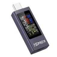 KWS-2302C Type-C Voltage Current Monitor, DC 4-30V 0-12A Digital Power Meter Tester with LCD Display
