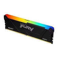 Kingston Fury Beast RGB DDR4 3200MHZ Gaming DESKTOP PC RAM (32GB/64GB) - Black (Original)(Used)