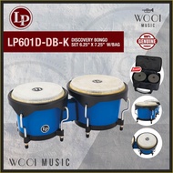 LP Latin Percussion LP601D-DB-K Discovery Bongo 6.25" & 7.25" Free Bag - Race Car Blue