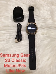 Samsung Gear S3 Classic Second 99% Mulus Original