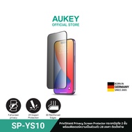 AUKEY SP-YS10 ฟิล์มกระจก/กระจกกันรอย iPhone 15 / 15 Plus / 15 Pro / 15 Pro Max PriviShield Privacy T