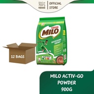 [Carton] MILO ACTIV-GO Regular Powder Refill Pack (900g)