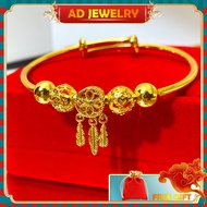 gold Bangles emas  24K Gold Bangle bangkok gold bracelet fashion gold plated bangle 916 gold bangle