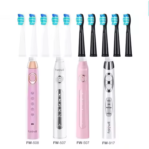 For Fairywill Interdental Brushs Heads Electric Toothbrush Replacement Sonic Toothbrush heads for FW