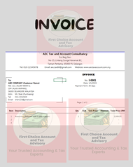 ACCOUNTING TEMPLATE (Invoice Statement of Account (SOA) Quotation Delivery Order CN DN PURCHASE ORDE