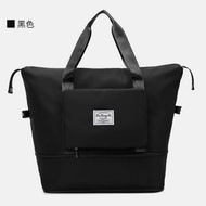 全城熱賣 - 可摺疊大容量防水旅行袋【黑色】#KHH