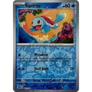 Squirtle - 007/165 - Cosmos Holo 151 Costco Pokemon Scarlet & Violet Promos LIMITED AT US ONLY