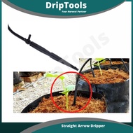 10PCS Arrow Dripper straight, Arrow Dripper Lurus, Pen Dripper, Dripper Stick, Irrigation Watering S