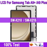 11 "A9 + A9แท็ปซัมซุงหน้าจอ LCD สำหรับ + A9บวก SM-X210 X215 X216จอแสดงผล LCD แบบสัมผัสหน้าจอกระจกกัน