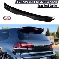 For Volkswagen VW Golf MK5 MK6 MK7 MK7.5 MK8 GTI Hatchback Rear Trunk Lid Roof Spoiler Wing Car Tail