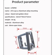 LITEPRO Front Block Folding Bike Carrier Omton Pikes 3Sixty