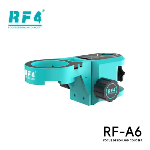 RF-A6 All-in-One Microscope Stand Built-in Ring Light Extra Working Distance RF4 Microscope Bracket 