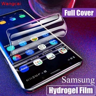 Soft Hydrogel Film Samsung Galaxy Note 10+ 10 Plus 9 8 M30 M20 M10 Full Cover Screen Protector Protective Not Glass