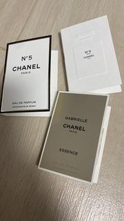 Chanel parfum samples 香奈兒 香水辦 香水板 N5 Gabrielle