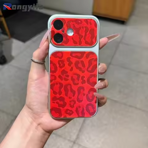 Luxury Leopard Print PU Leather Case For OPPO F31 F29 F27 F25 F23 F21 F21S F19 F19S F11 Find X9 X8 X