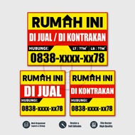 Korean Flexi Premium Banner Printing Custom Design Premium Banner Printing This Home Sale Banner/ fo