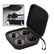 Tesla Model 3/S/x/Y 4PCS Car Rubber Lifting Jack Pad Jack Pad Automobile Lifting with Storage Case F