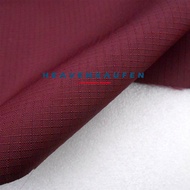 Kain Micro Mikro Ripstop Motif Kotak Kotak Kecil Warna Merah Hati Marun Untuk Bahan Jaket Hammock Dl