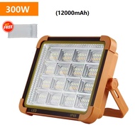 100% ORI 300W termurah Upgrade baru Lampu LED Solar Emergency/Power Sel Surya/Lampu Panel/Profession