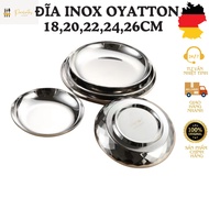 316 stainless steel plate, stainless plate, kitchen stainless steel plate, round stainless steel pla