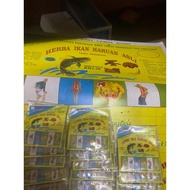 Jamu Pil Herba Ikan Haruan Tradisional Asli ( Harga Untuk 1 Papan Isi 40 Sachet )