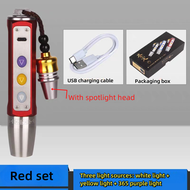 Jade identificationJade flashlight 鉴定笔 玉石鉴定专用强光手电筒 5W Torch 3200mAh Jewelry Jade Stone banknote Appr