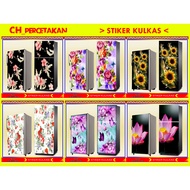 BEAUTIFUL FLOWER 1-DOOR & 2-DOOR FRIDGE STICKERS