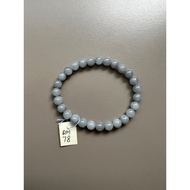 CD1 Ready Stock Jade Wuji Bracelet 7+mm 翡翠乌鸡手串7+mm