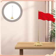 Office Metal Flag Pole Desk Metal Flag Pole Desk Flag Holder Flag Pole with Flag Base jungpiyinn