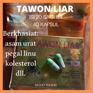 tawon liar kapsul original isi 20 sachet kuning asli