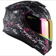 Spyder SPY SHIFT 3 GD Neo Series Ryujin Full Face Dual visor Helmet- FREE EXTRA LENS