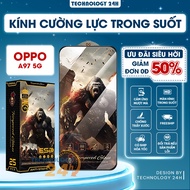 Oppo A97 5G transparent full screen tempered glass, anti-blue light, eye protection | KKCB