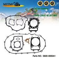 10pcs Engine Full Set Gaskets For CF 600 625 ATV UTV SSV CForce UForce ZForce U6 X6 Z6 196S Engine  