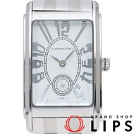 นาฬิกาผู้ชาย HAMILTON Ardmore H114110 SS หน้าปัดสีขาว ผ่านการขัดเงาแล้ว สภาพสวยเยี่ยม 【มือสอง】