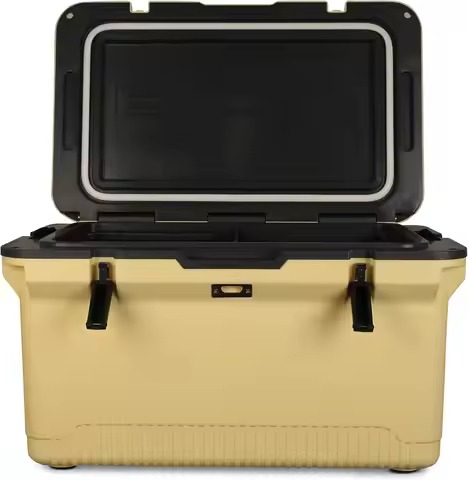 60 QT Ultra-Light Injection Molded Cooler - Ice Chest Keeps Ice up to 7 Days - Large Cooler Includes
