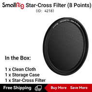 SmallRig ฟิลเตอร์เลนส์ ND CPL แบบปรับแม่เหล็ก 52 มม. หมอกดำรูปดาวแบบกากบาทสำหรับสมาร์ทโฟน เลนส์ 4215