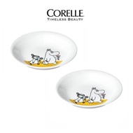 [CORELLE] MOOMIN Friends Edition Deep Plate 2p Set (17.2cm) / Dinnerware / Tableware