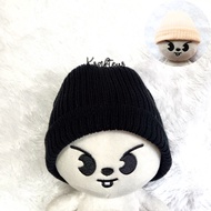 [Plushie Doll] Beanie Hat Kupluk - for 17 cm 20 cm Kpop Doll Skzoo Labubu