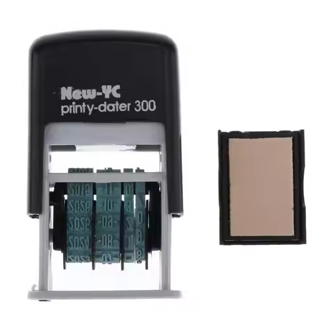 Mini Self-inking Date Stamp Day / Month / Year, Valid For 11 Years
