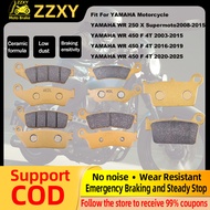Fit for YAMAHA WR 250 X Supermoto 2008-2015 WR 450 F 4T 2003-2025 Motorcycle Ceramic Front Rear Brak