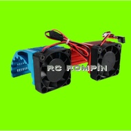 42mm Motor Alloy Heatsink CNC 40x40mm Fan For Brushless Motor 4274
