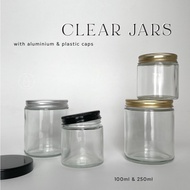 Aesthetic Clear glass Jar - Aesthetic Clear glass Jar
