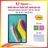 Ppf Sticker Samsung Galaxy Tab S5e S4 S3 S2 9.7 S2 8.0 anti-fingerprint to restore scratch - Ngoan Store