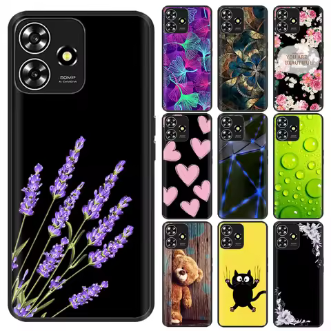 For ZTE Blade V50 Smart Case Soft Black Silicon Protective Shell For ZTE V50 Design 4G Case For ZTE 