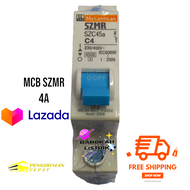 Mcb Ampere listrik SZMR 4A/MCB SZMR 4A/AMPERE LISTRIK/AMPERE PEMUTUS ARUS LISTRIK